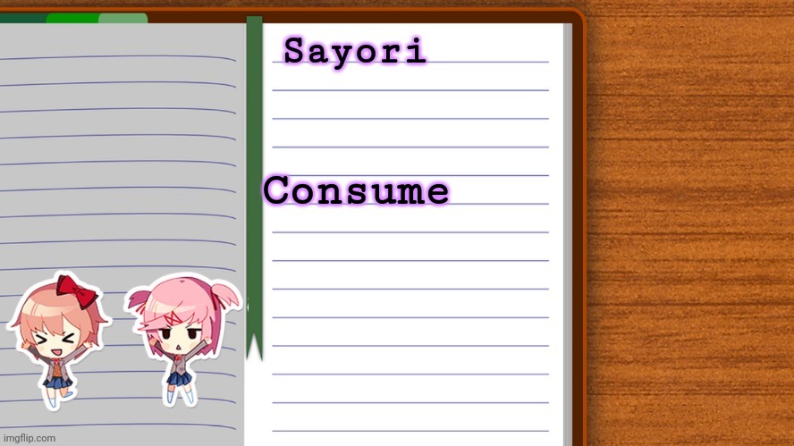 Poem Panic | Consume | image tagged in e | made w/ Imgflip meme maker