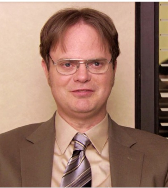High Quality Dwight Shrute the office Blank Meme Template