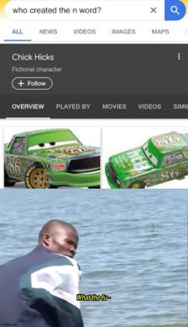 Laughs in kachigga | image tagged in what the fu-,memes,funny,funny memes,wtf,stop reading the tags | made w/ Imgflip meme maker