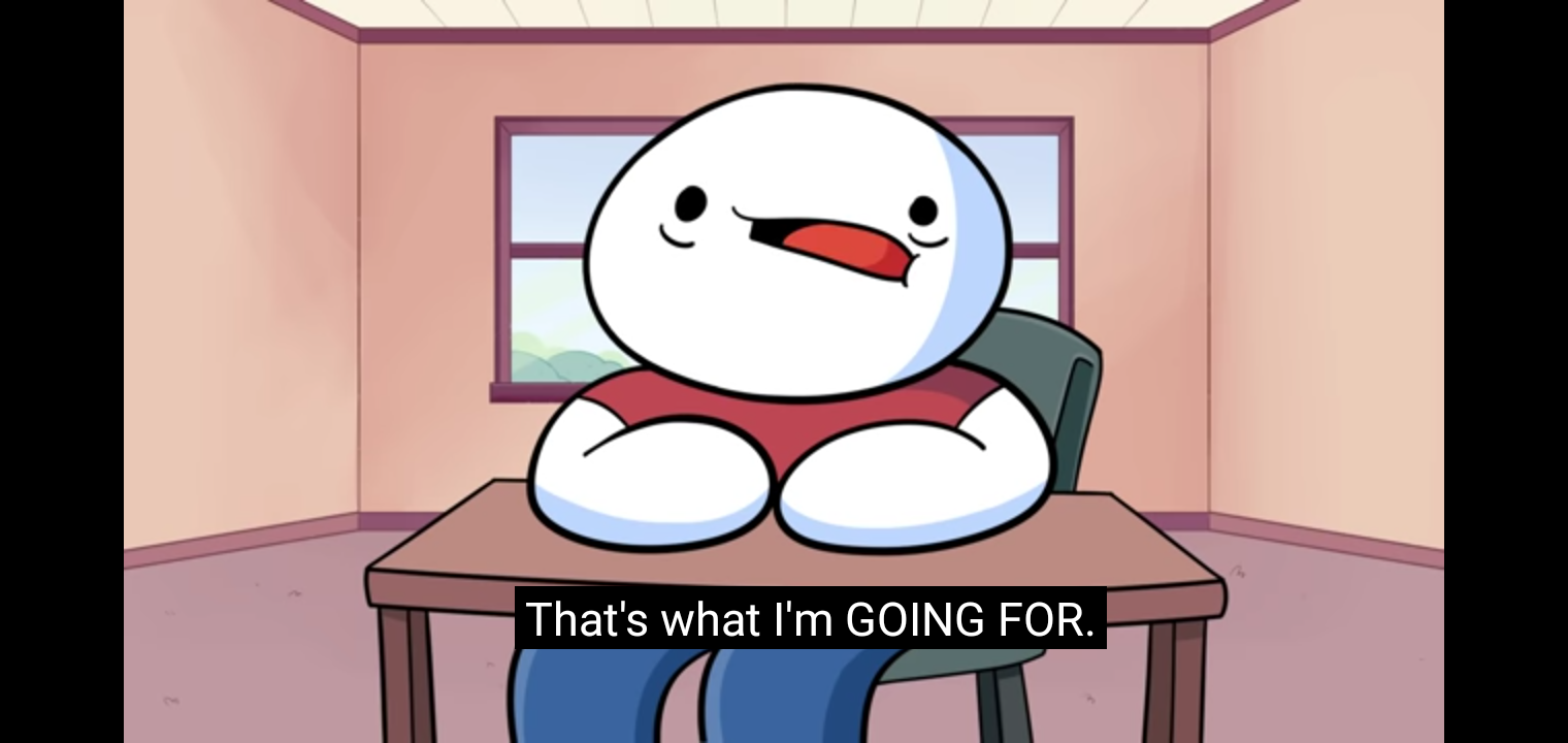 That's what I'm going for Blank Meme Template