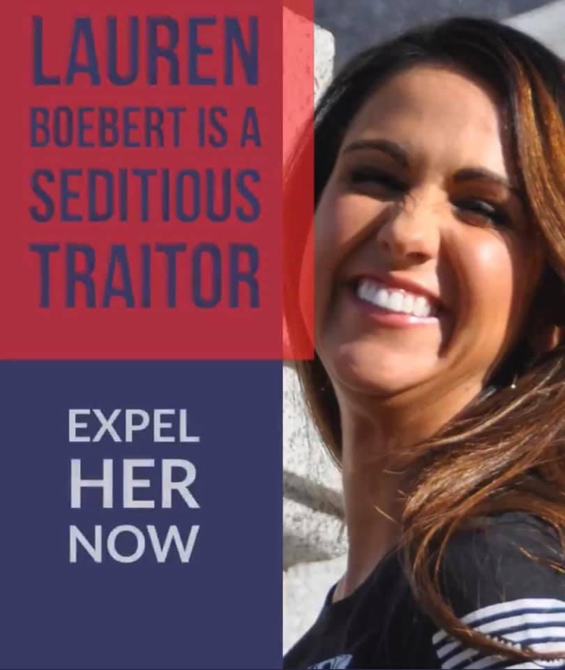 Lauren Boebert traitor Blank Meme Template