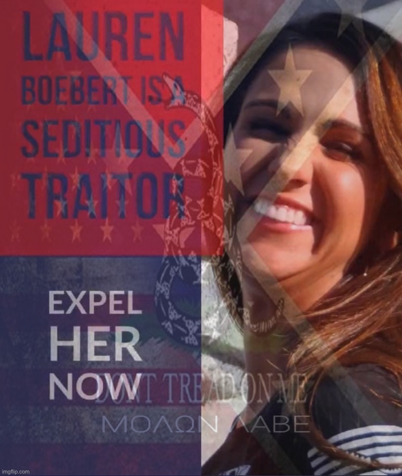 Lauren Boebert traitor Blank Meme Template