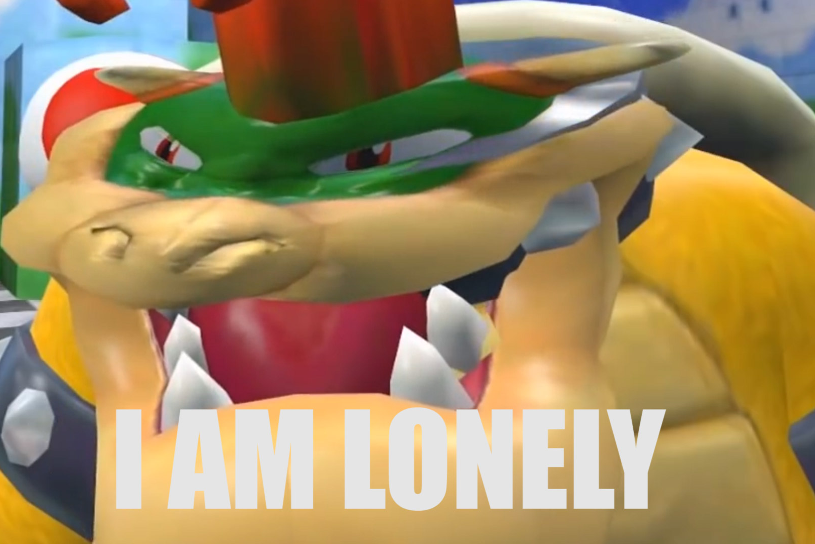 High Quality I am lonely Blank Meme Template