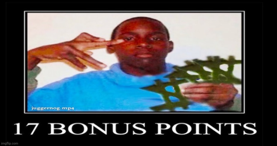 17 bonus points | made w/ Imgflip meme maker