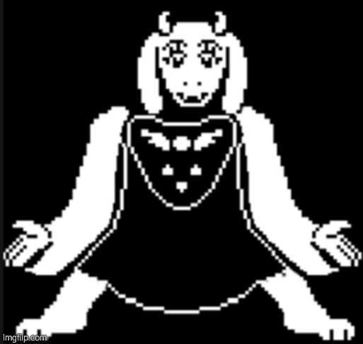 Toriel+Mettaton | image tagged in e,cursed shit | made w/ Imgflip meme maker
