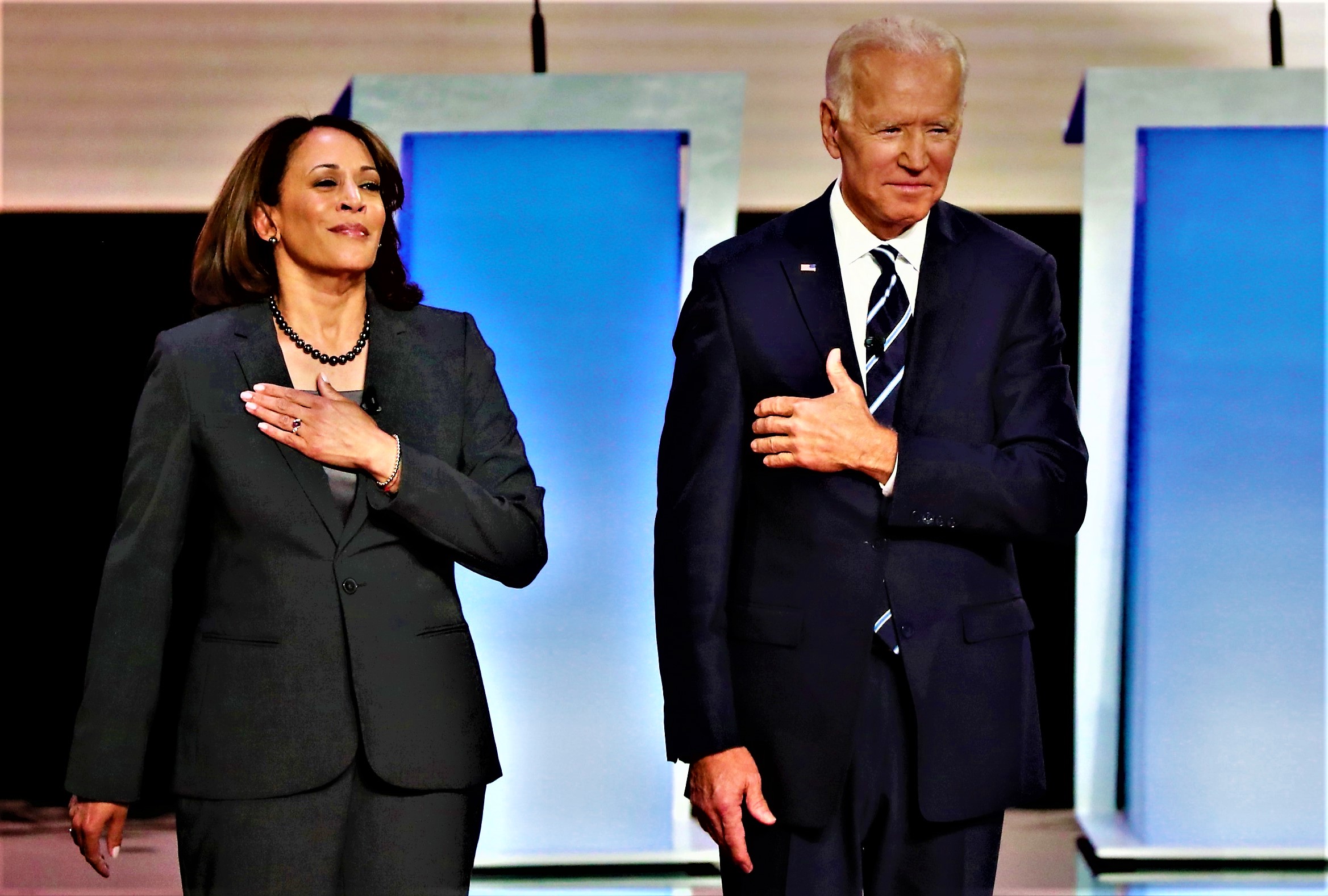 Kamala and Joe Blank Meme Template