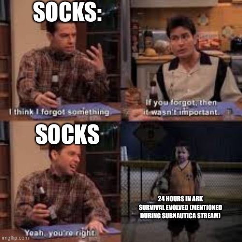 If you about it then it isnt important Imgflip