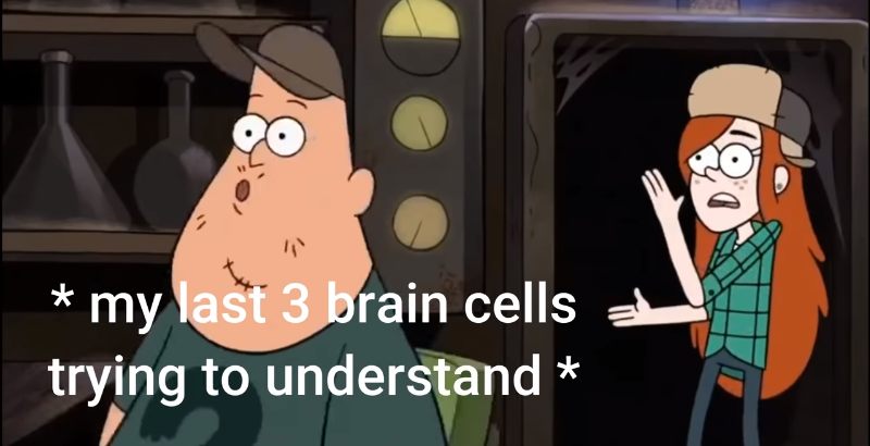 High Quality My last 3 brain cells Blank Meme Template