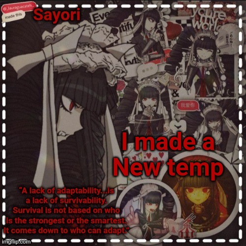 Celestia Temp | I made a
New temp | image tagged in celestia temp | made w/ Imgflip meme maker