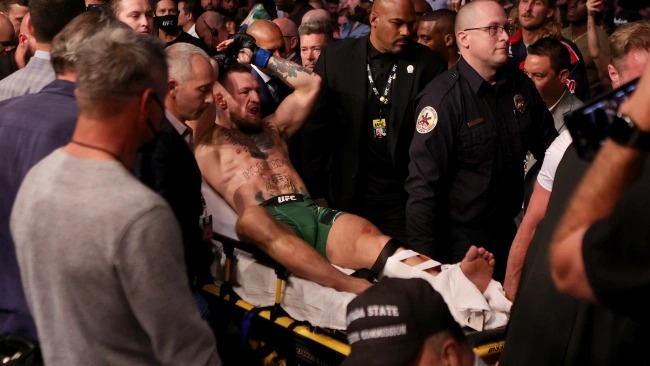 High Quality Conor McGregor stretcher Blank Meme Template