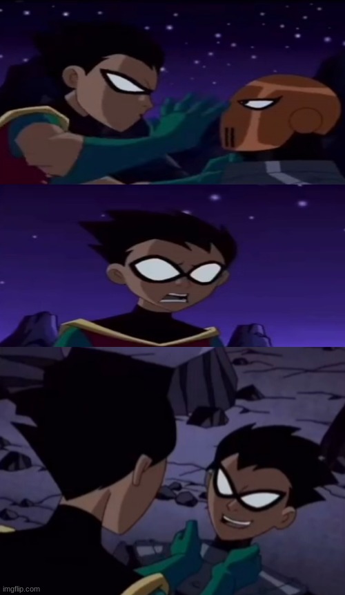 Teen Titan meme | image tagged in memes,blank transparent square | made w/ Imgflip meme maker