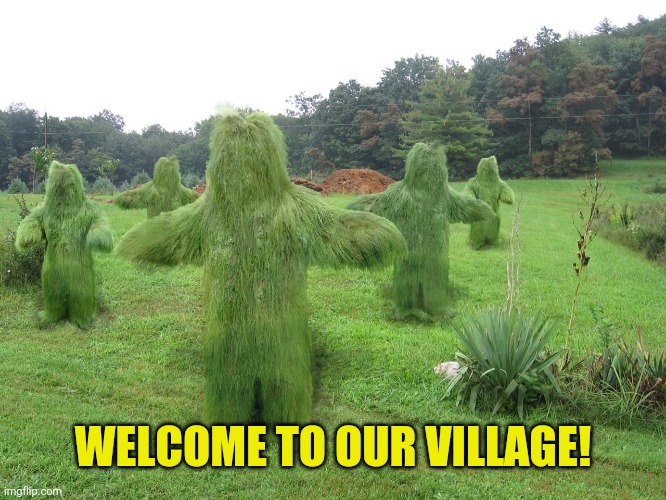 WELCOME TO OUR VILLAGE! | made w/ Imgflip meme maker