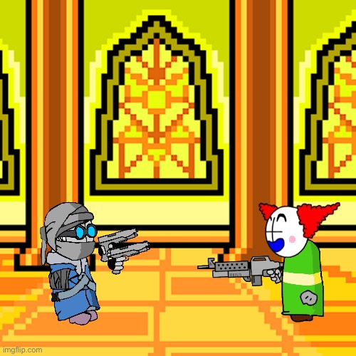 CombatTale | image tagged in madness combat,undertale,sans undertale,chara | made w/ Imgflip meme maker