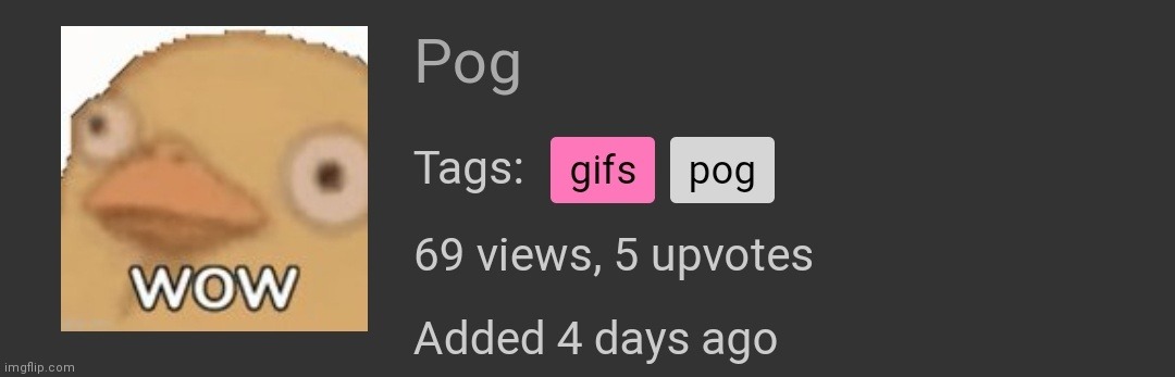 This is Pog | image tagged in look,at,the,views | made w/ Imgflip meme maker