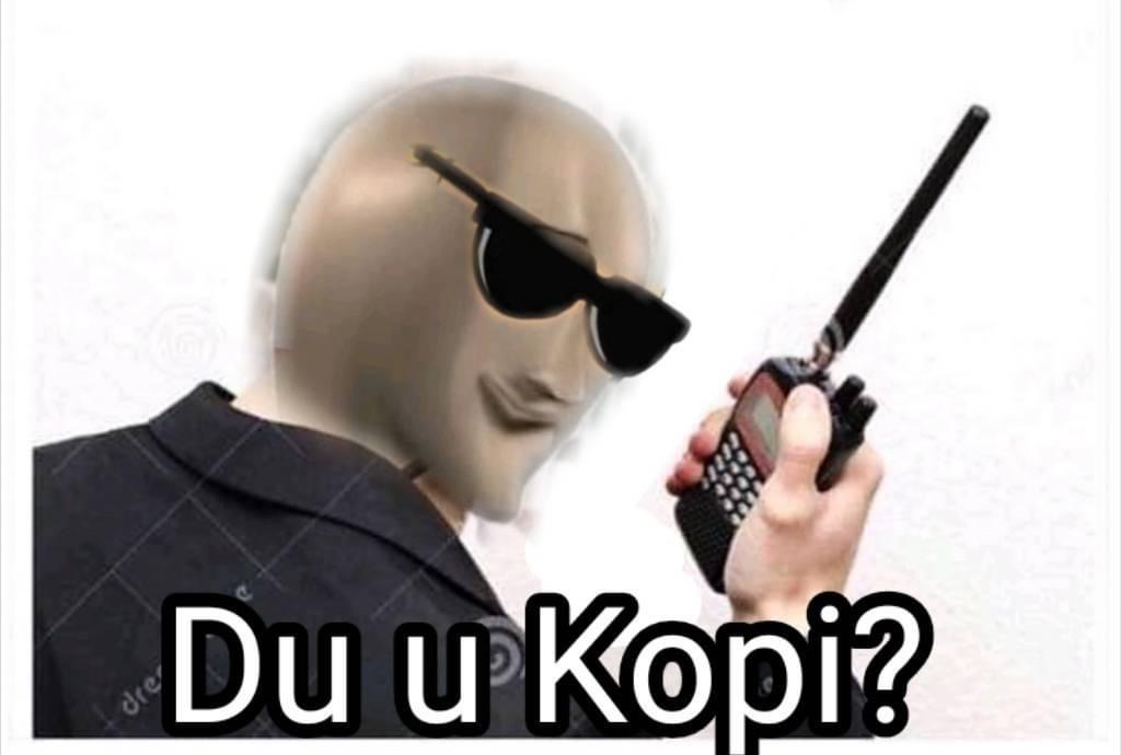 High Quality Meme man du u kopi Blank Meme Template