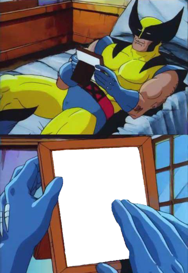 wolverine Blank Meme Template