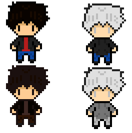 High Quality Sensei_Lucarios Omori sprites Blank Meme Template
