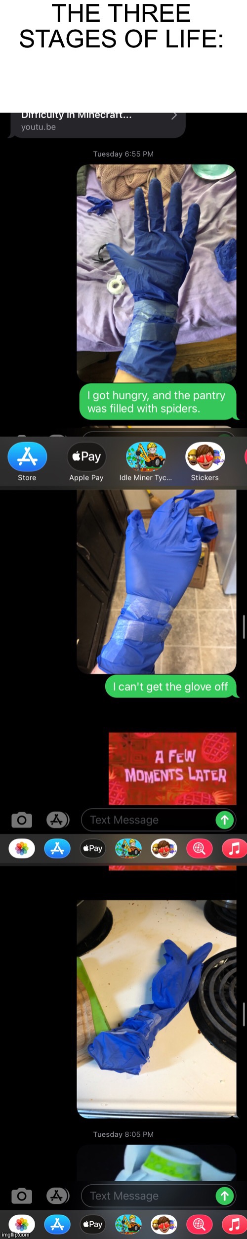 I still have that glove in my house. | image tagged in ha ha tags go brr | made w/ Imgflip meme maker