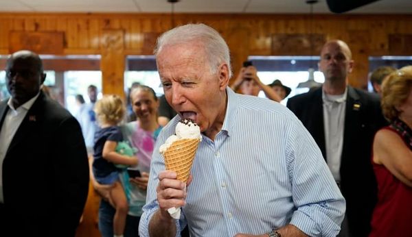 High Quality Biden Ice Cream Blank Meme Template