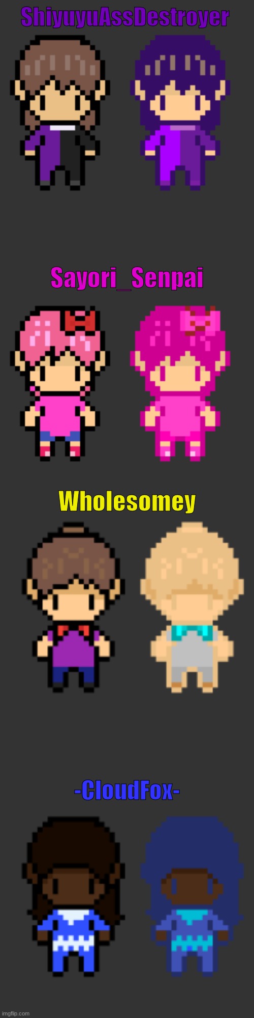 Alright! sorry it took so long. but here are all the Omori Sprites that I  made!! - Imgflip