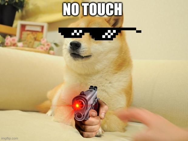 NO TOUCH | NO TOUCH | image tagged in memes,doge 2 | made w/ Imgflip meme maker