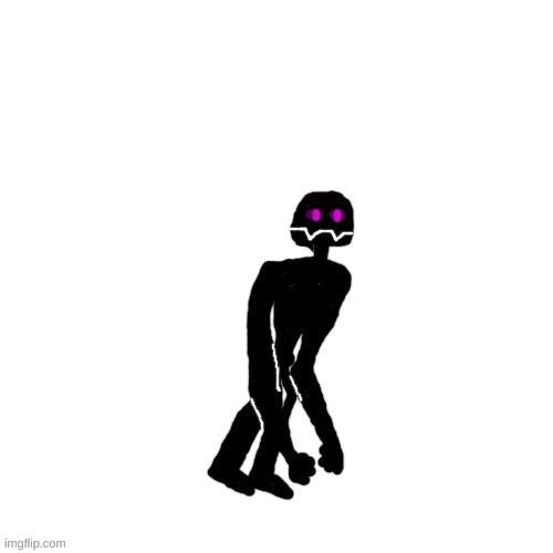 Non-Blocky Enderman. Deal with it. | made w/ Imgflip meme maker