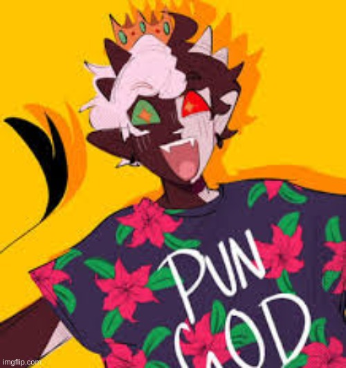 PUN GOD | image tagged in pun god | made w/ Imgflip meme maker