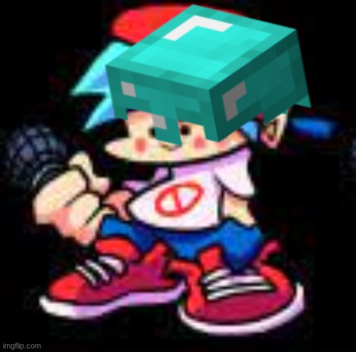 pov: you see me with full diamond armor | made w/ Imgflip meme maker