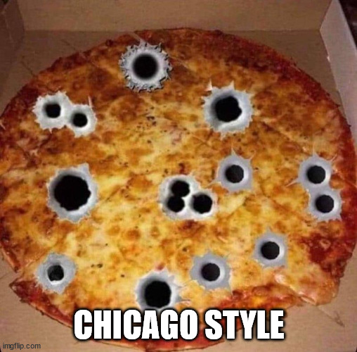 Chicago Style Pizza | CHICAGO STYLE | image tagged in chicago,pizza | made w/ Imgflip meme maker