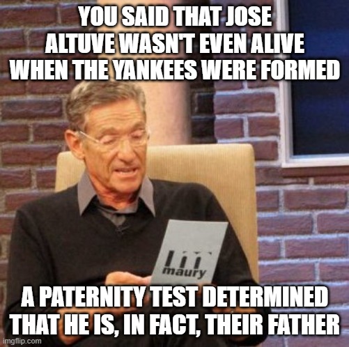 Jose Altuve is the Yankees' Daddy % Jose Altuve is the Yankees' Daddy