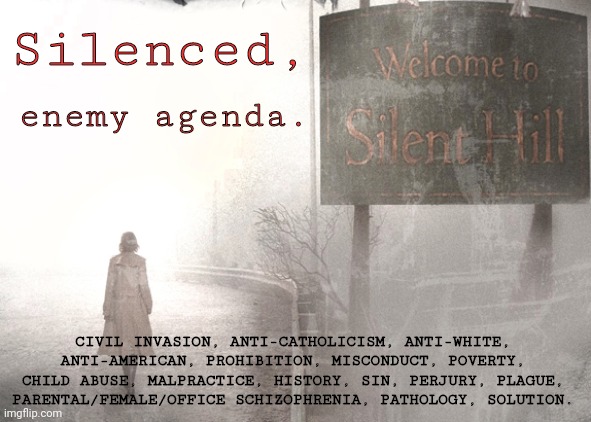 High Quality Silent hill Blank Meme Template