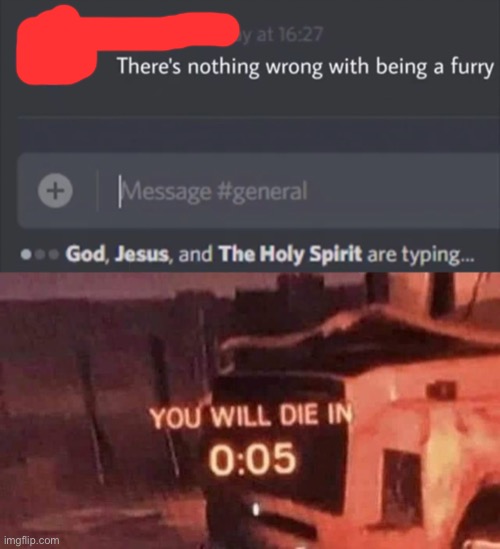 Can we get an F for this guy? | image tagged in you will die in 0 05 | made w/ Imgflip meme maker