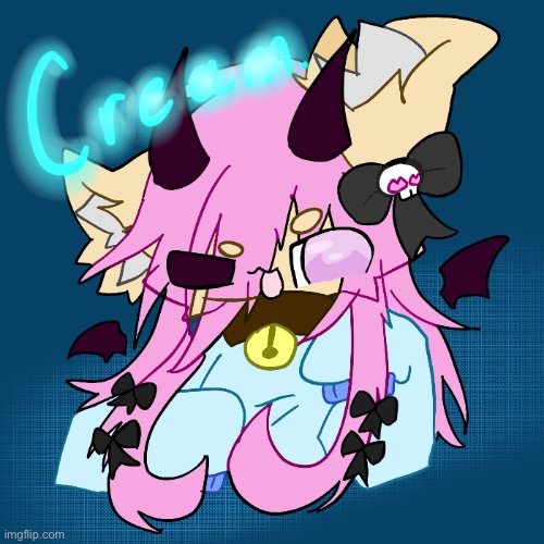 Cream, but redesigned | image tagged in furry | made w/ Imgflip meme maker