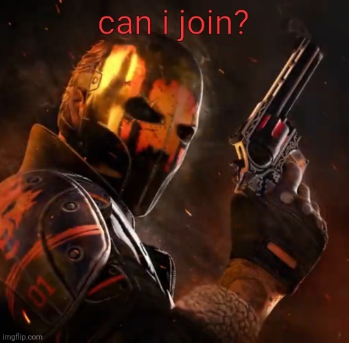 Critical ops lone wolf | can i join? | image tagged in critical ops lone wolf | made w/ Imgflip meme maker