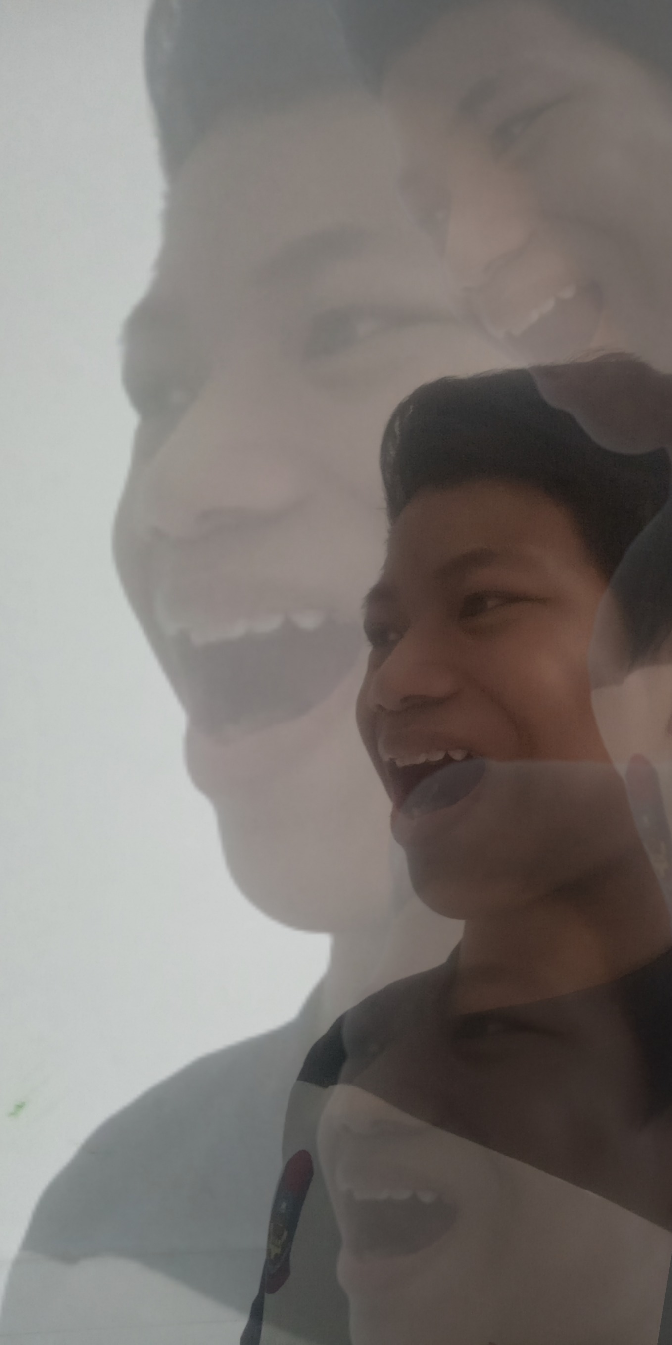 Akifhaziq hysterically laughing Blank Meme Template