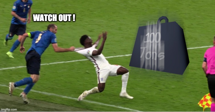 No Foul |  WATCH OUT ! | image tagged in football | made w/ Imgflip meme maker
