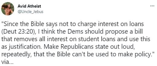 Bible do not charge interest on loans Blank Meme Template