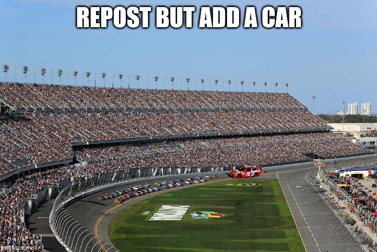 REPOST BUT ADD A CAR | image tagged in repost but add x | made w/ Imgflip meme maker
