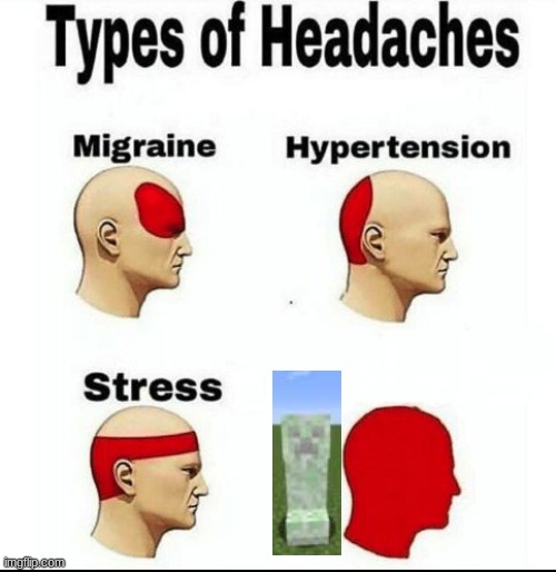 Types of Headaches meme | image tagged in types of headaches meme | made w/ Imgflip meme maker