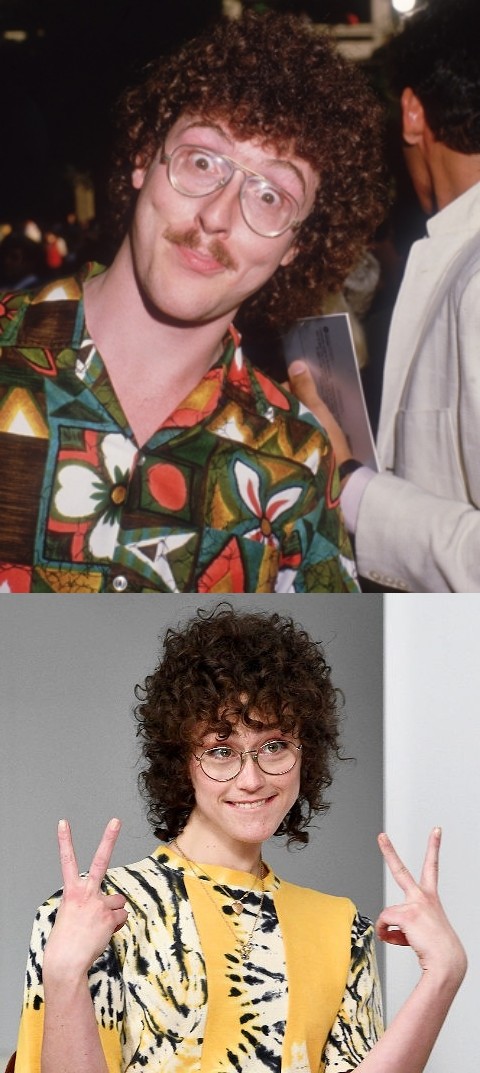 Weird Al & El Blank Meme Template