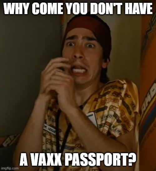 DrLexusWhyCome | WHY COME YOU DON'T HAVE; A VAXX PASSPORT? | image tagged in drlexuswhycome | made w/ Imgflip meme maker