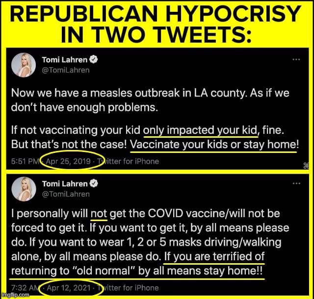 Tomi Lahren hypocrisy | image tagged in tomi lahren hypocrisy | made w/ Imgflip meme maker