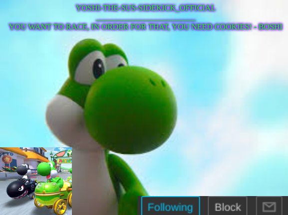 High Quality Yoshi_Official Announcement Temp v9 Blank Meme Template