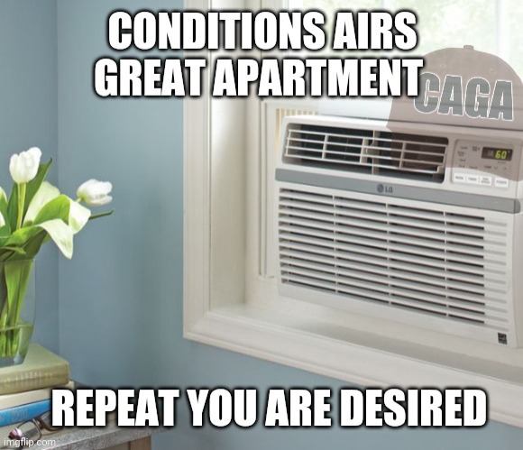Conditions Air Great Apartment | made w/ Imgflip meme maker
