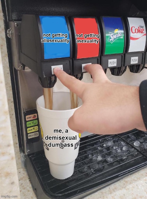 I didn't make it, but it's relatable | image tagged in demisexual_sponge | made w/ Imgflip meme maker