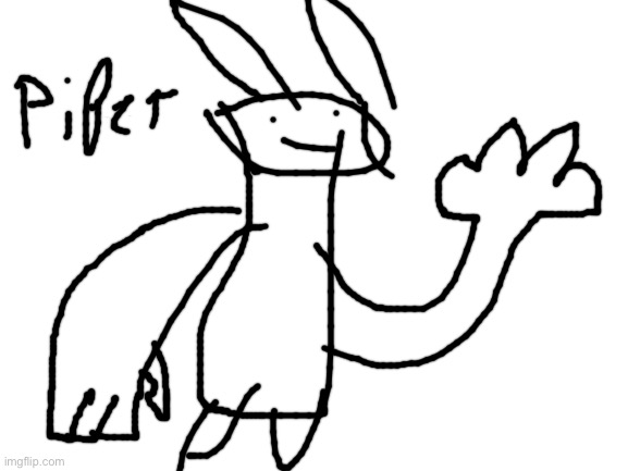 My new oc | image tagged in blank white template | made w/ Imgflip meme maker