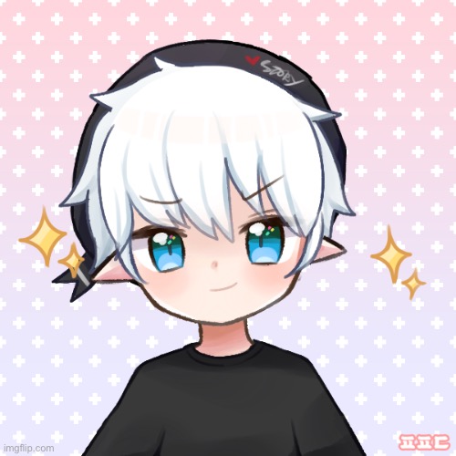 Zack the very intelligent speeder, and prankster (Can be found in picrew library) | made w/ Imgflip meme maker