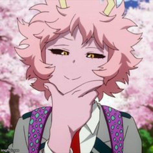 Thonking Mina | image tagged in thonking mina | made w/ Imgflip meme maker