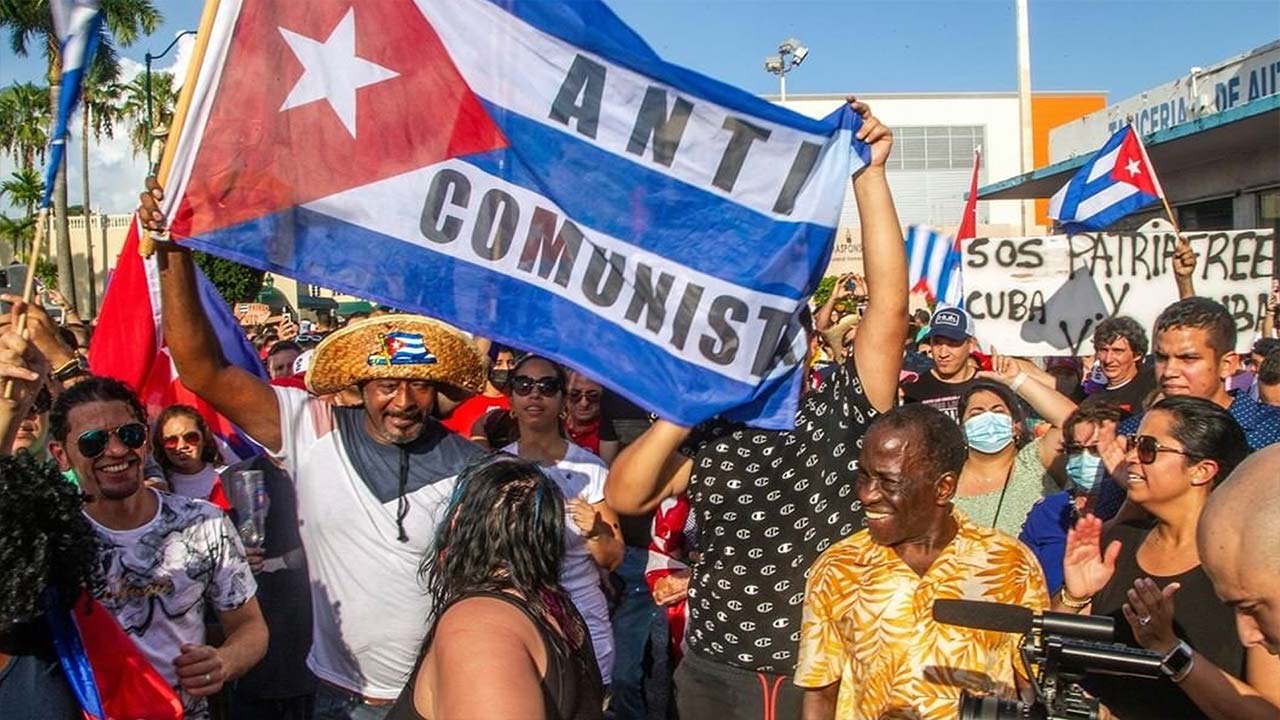 High Quality Cuba anti communists Blank Meme Template