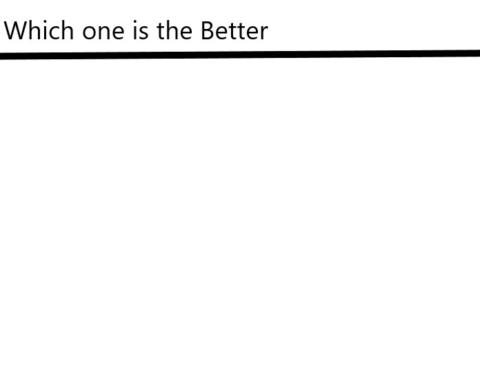 High Quality Which one is the Better X? Blank Meme Template
